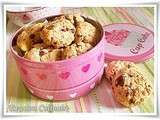 Cookies aux flocons d'avoine, noisettes et chocolat