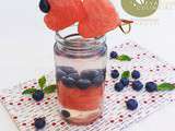 Detox water pasteque myrtilles