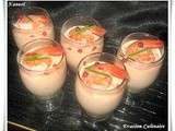 Mousse de crevettes en verrines