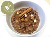 Porridge chocolat noisette