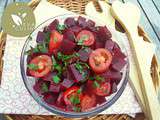 Salade de betterave rouge