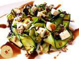 Salade de courgettes grillées