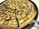 Tarte aux courgettes {vegan}