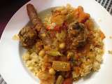 Couscous merguez/ boulettes