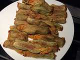 Fleurs de courgettes farcies