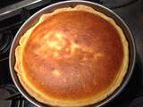 Tarte au fromage blanc et son coulis de fruits rouges