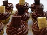 Cupcakes tout chocolat