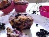 Muffins aux baies de sureau