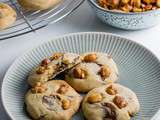 Cookies chocolat et cacahuètes caramélisées