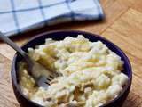 Risotto au parmesan et champignons de Paris