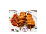 Brochettes croustillantes de courgette à l’air fryer