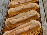 Éclairs caramel au beurre salé