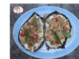 L’aubergine grillée et son yaourt grec: un mariage auquel vous ne résisterez pas