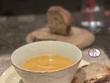 Soupe de patate douce, gingembre et citronnelle de Guy Savoy