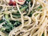 Spaghettis aux courgettes