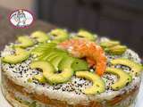 Sushi cake