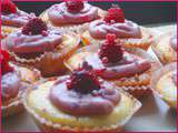 Cupcakes Choco Blanc - Framboise