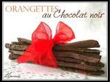 Orangettes au chocolat noir