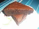 Brownies au chocolat