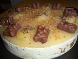 Entremet poire chocolat