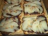 Tartelettes poires - nutella