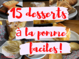 15 desserts à la pomme faciles