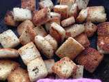 Croutons maison simple et rapide