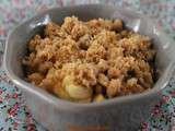 Crumble pomme spéculos