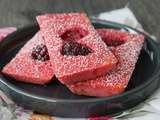 Financiers fruits rouges (pour Octobre Rose)