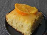 Gâteau moelleux au sirop d’orange