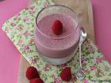 Panna cotta aux framboises {vegan}