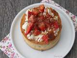 Tartelette chantilly fraises