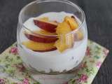 Trifle aux nectarines