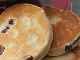 Welsh cakes aux raisins