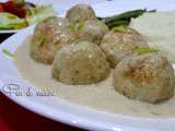 Boulettes de poulet à la souèdoise