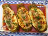 Courgettes farcies au four