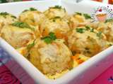 Gratin de boulettes de pommes de terre farcies - صينية كرات البطاطس