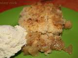 Crumble Pommes Amandes