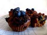 Muffins aux myrtilles