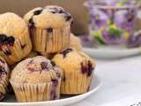 Muffins myrtilles