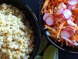 Salade de Boulgour au Cabillaud