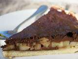 Tarte chocolat banane #tuerieinside