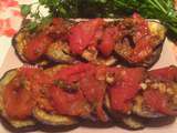 Aubergines à la tomate