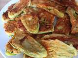 Beignets de fleurs de courgettes