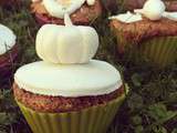 CupCakes choco-noisette et esprit d’automne