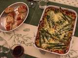 Lasagne aux légumes printaniers