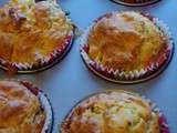 Muffins au roquefort et à la poire