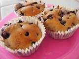 Muffins aux myrtilles