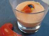 Panna cotta aux poivrons rouges