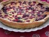 Tarte aux fruits rouges